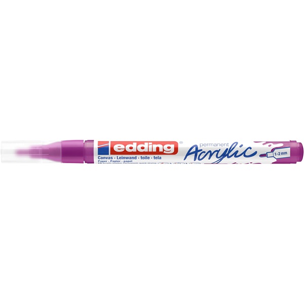 Edding 5300 F áfonya színű (910) D10 akril marker Edding 5300 F áfonya színű (910) D10 akril marker
