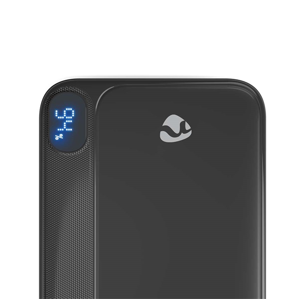 Nedis PBKPD20W225BK powerbank hordozható külső akkumulátor, power bank 20 000mAh, 1,5 / 1,67 / 2,0 / 2,22 / 3,0 A