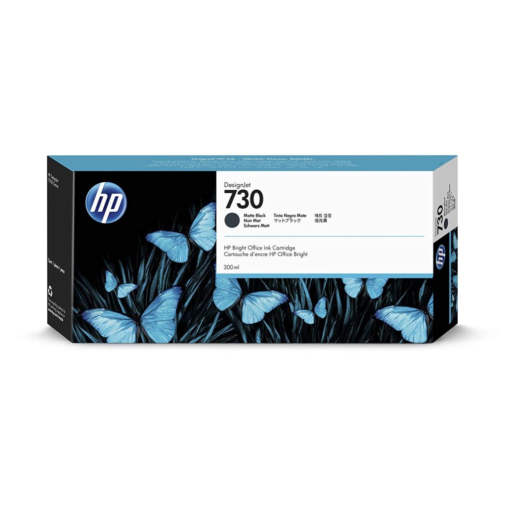 HP 730 DesignJet tintapatron 300ml matt fekete (P2V71A) HP 730 DesignJet tintapatron 300ml matt fekete (P2V71A)