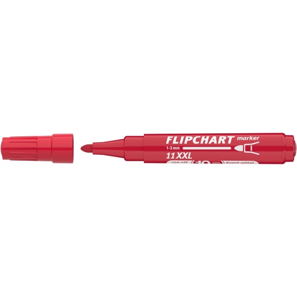 ICO Artip 11 XXL piros flipchart marker ICO Artip 11 XXL piros flipchart marker