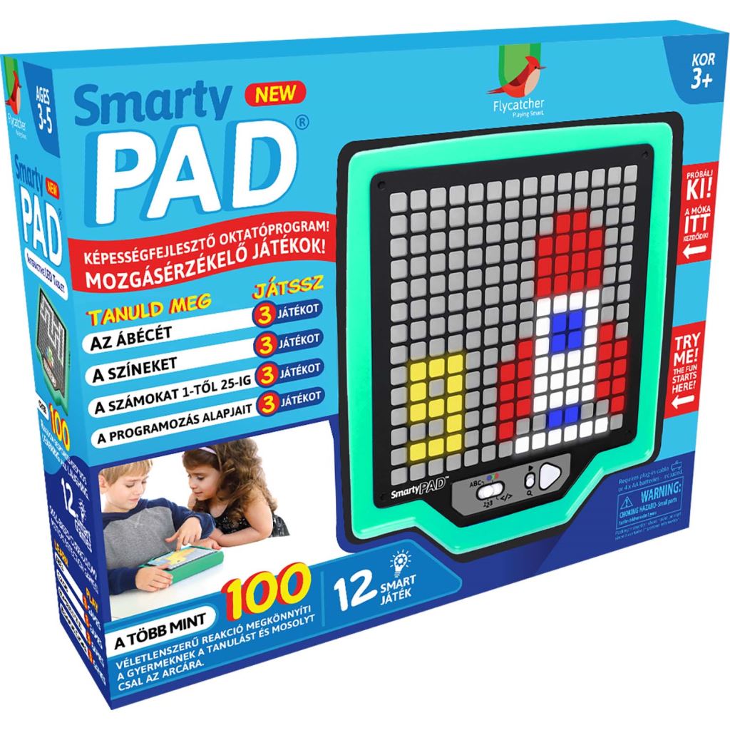 SmartyPAD interaktív LED tablet (SMT020HU) SmartyPAD interaktív LED tablet (SMT020HU)