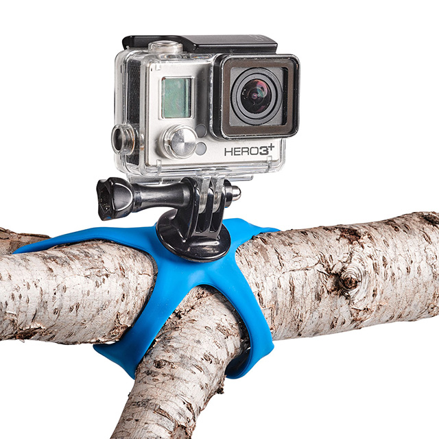 Miggö Splat Flexible állvány Go-Pro és akciókamerákhoz, Kék