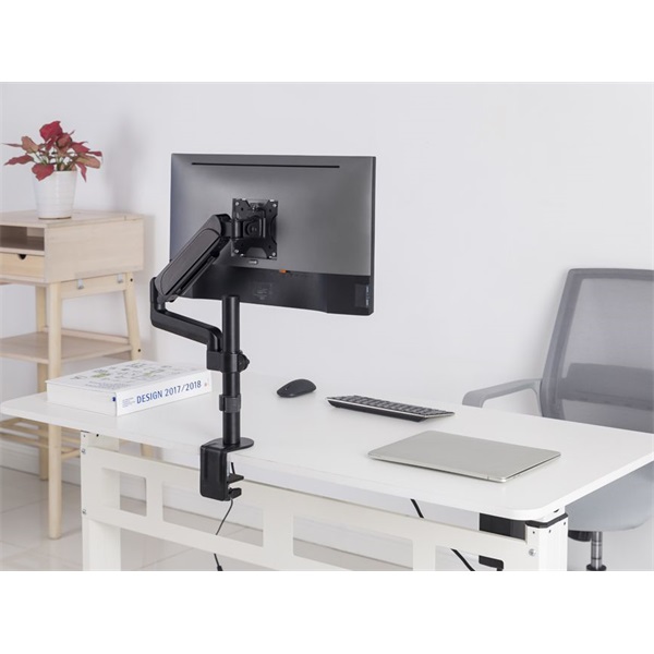 Equip 650132  13"-32" monitor  dönthető forgatható Monitor Asztali konzol Fekete 