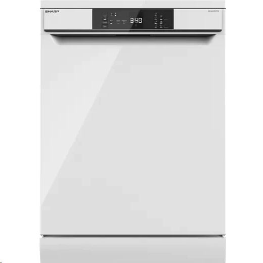 Sharp QW-NA1CF47EW-EU szabadonálló mosogatógép fehér