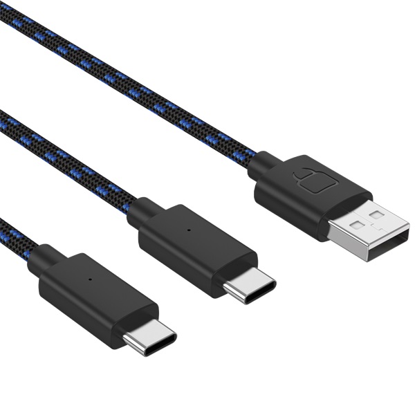 Venom VS5002 Dual Play & Charge USB Type-C töltőkábel 3 m Venom VS5002 Dual Play & Charge USB Type-C töltőkábel 3 m