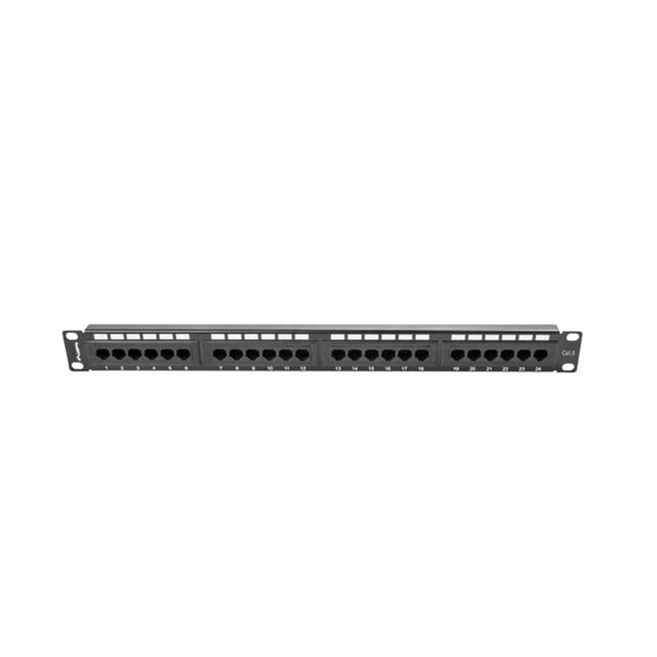 Lanberg Patch panel CAT6 24 PORT 1U 19" fekete (PPU6-1024-B) Lanberg Patch panel CAT6 24 PORT 1U 19" fekete (PPU6-1024-B)