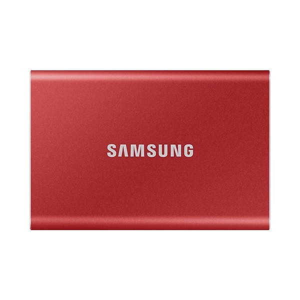 2TB Samsung T7 külső SSD meghajtó piros (MU-PC2T0R)