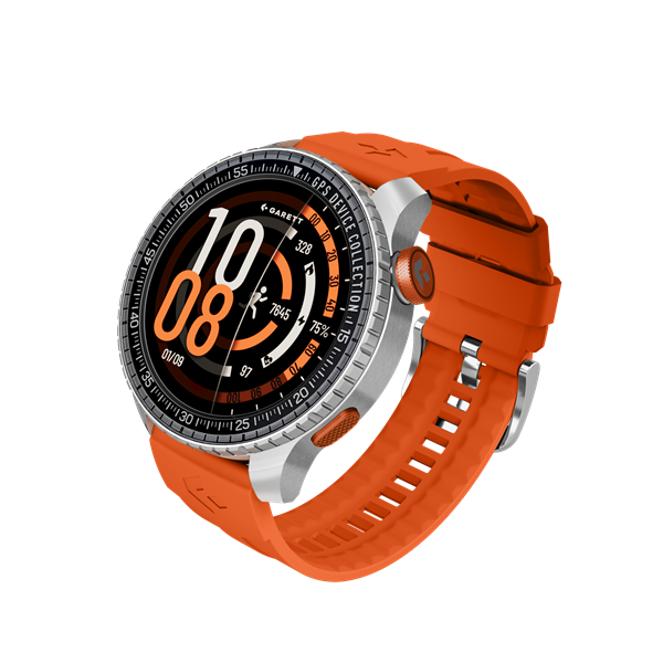 GARETT  Compass GPS Férfi Okosóra Ezüst