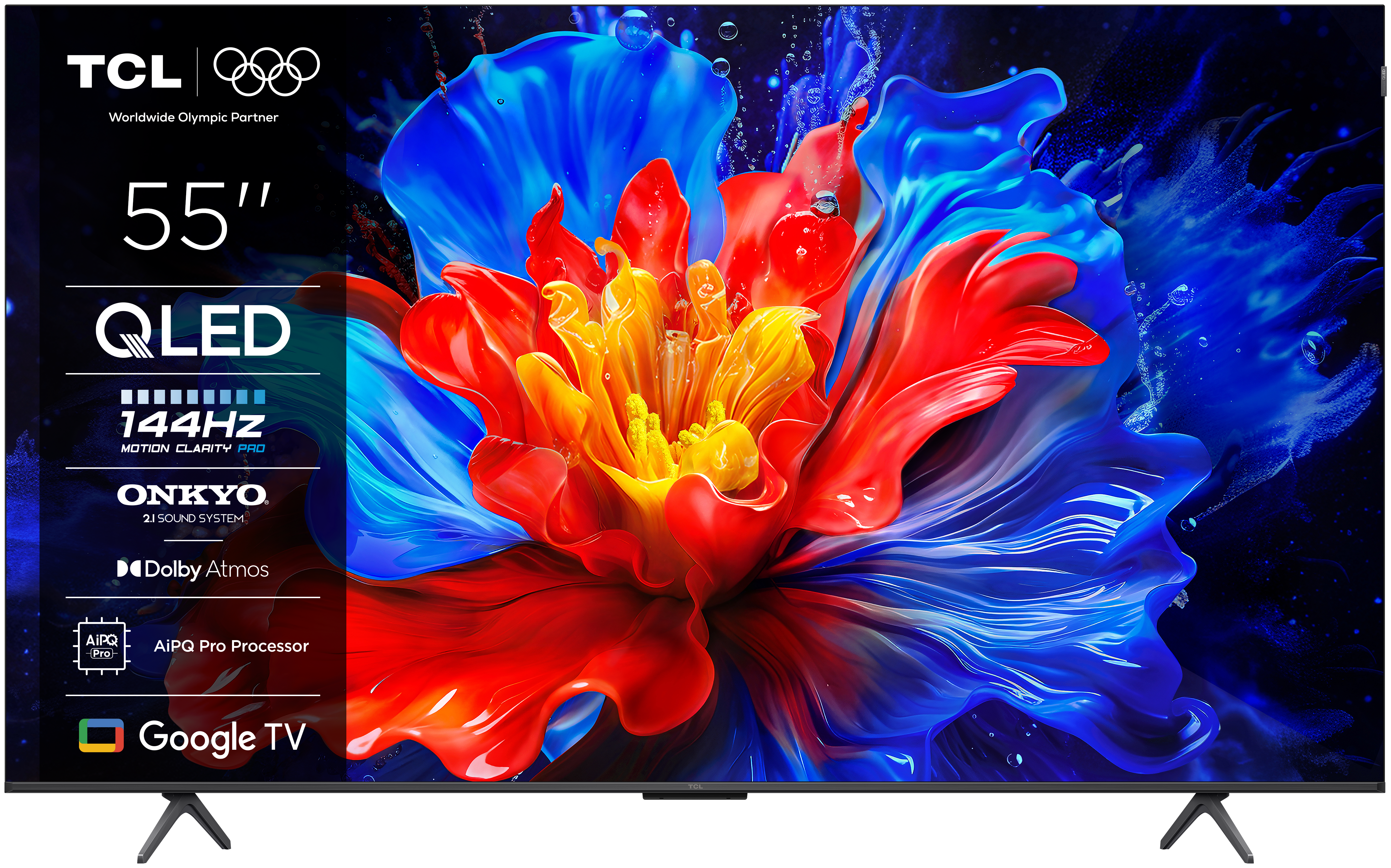 TCL 55P8K Televízió