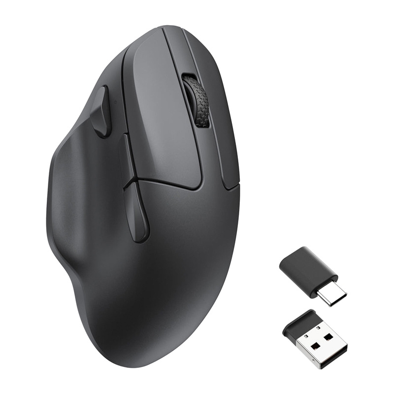 Keychron M7 1000Hz vezeték nélküli játékegér Fekete [M7-A1].