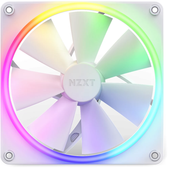  NZXT F140 RGB Duo  140mm RF-D14SF-W1 (single pack) Ventilátor Fehér 