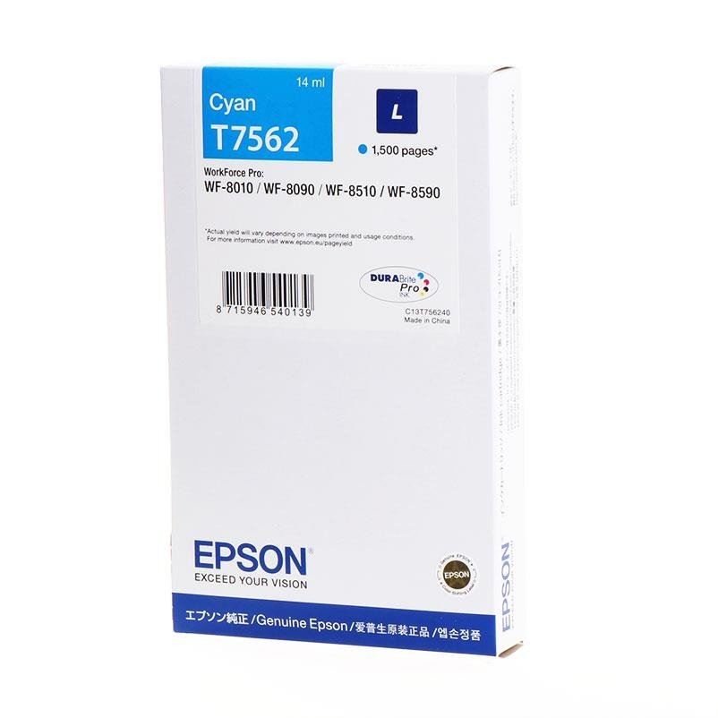 Epson C13T756240 tintapatron L-es cián Epson C13T756240 tintapatron L-es cián