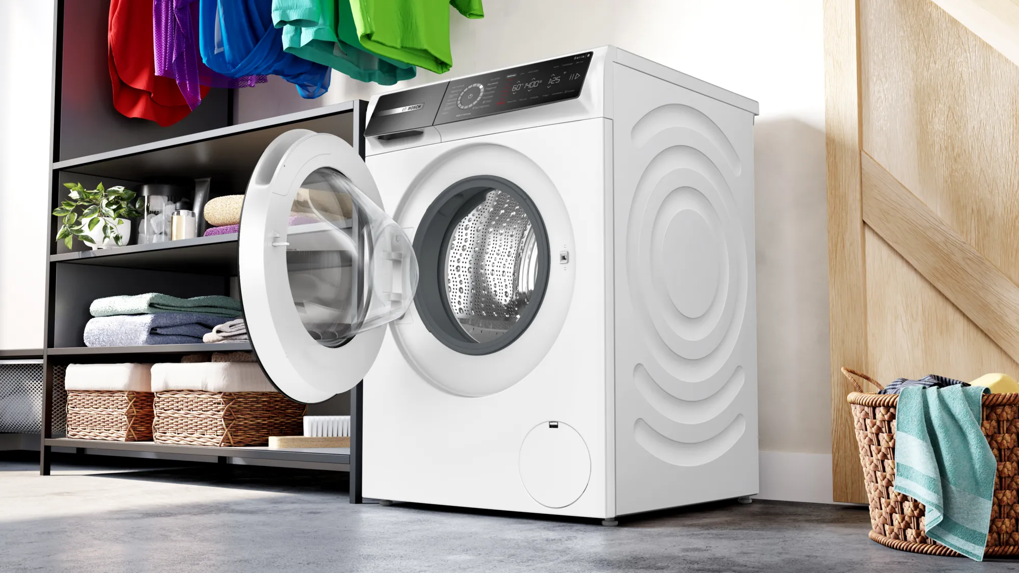 Bosch WGB25402BY Elöltöltős mosógép - 10 Kg, 1400 Fordulat/perc, A Energiaosztály