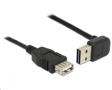 Delock 85185 EASY-USB A 2.0 ívelt felfelé / lefelé > USB 2.0 A hosszabbító kábel, 0.5 m Delock 85185 EASY-USB A 2.0 ívelt felfelé / lefelé > USB 2.0 A hosszabbító kábel, 0.5 m