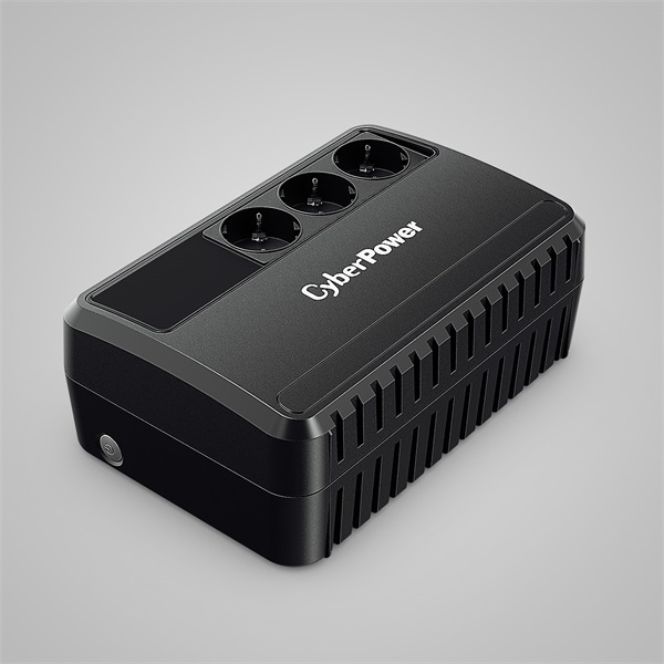 CYBERPOWER UPS BU650EG (3 Schuko) 650VA (360 W), 230V Power-Saving LINE-INTERAKTÍV szünetmentes elosztó AVR CYBERPOWER UPS BU650EG (3 Schuko) 650VA (360 W), 230V Power-Saving LINE-INTERAKTÍV szünetmentes elosztó AVR
