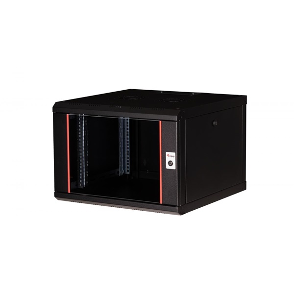 Equip Fali Rackszekrény  EPM-07-6060-B-CBAA 19" 7U  600x600mm előre szerelt Fekete 