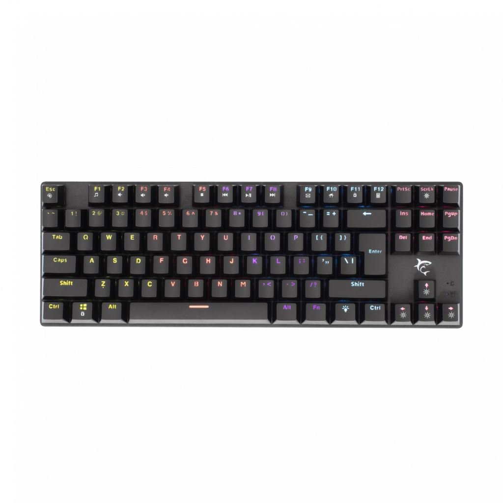 White Shark GK-2106B/BL-HU COMMANDOS Gaming Blue Switch billentyűzet fekete White Shark GK-2106B/BL-HU COMMANDOS Gaming Blue Switch billentyűzet fekete