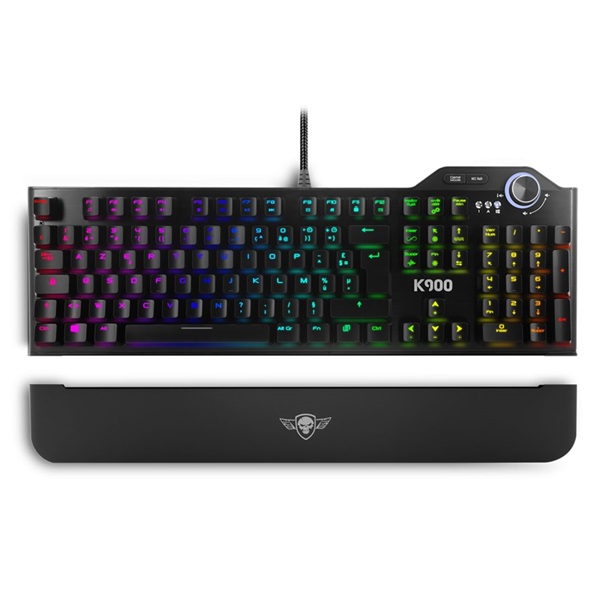 Spirit Of Gamer XPERT K900 Gaming billentyűzet fekete (CLA-XK900-HU)