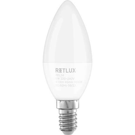 Retlux REL 34 LED IZZÓ LED C37 2X5W E14 WW Retlux REL 34 LED IZZÓ LED C37 2X5W E14 WW