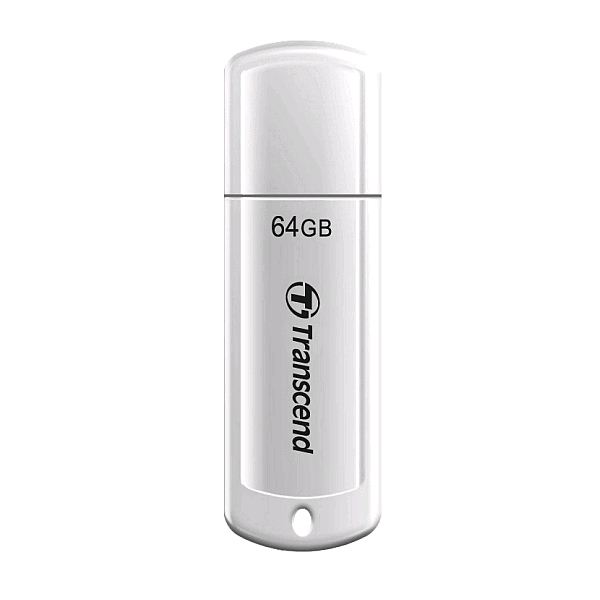 Pen Drive 64GB Transcend JetFlash 370 (TS64GJF370) USB 2.0 fehér
