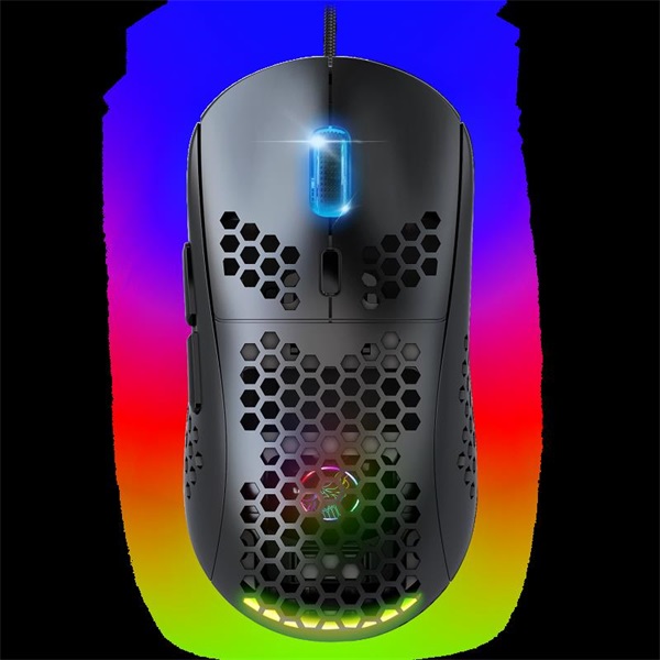 Spirit of Gamer S-PM4 RGB   Egér Fekete 