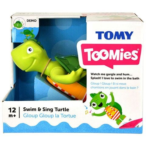 Tomy Toomies Éneklő, úszó teknős fürdőjáték (E2712)