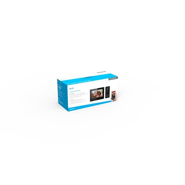 HiLook VI-K43P /7" Wifi PoE beltéri/2MP PoE kültéri/Felületre szerelhető/ egylakásos IP kaputelefon szett