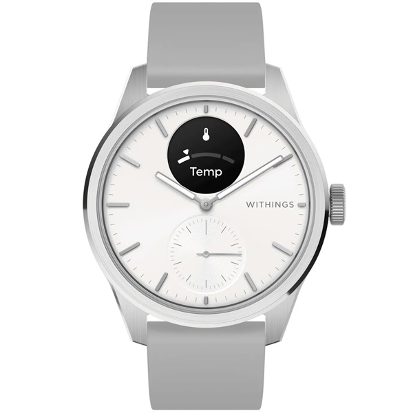 Withings HWA10-model 5 ScanWatch 2 42mm fehér okosóra Withings HWA10-model 5 ScanWatch 2 42mm fehér okosóra