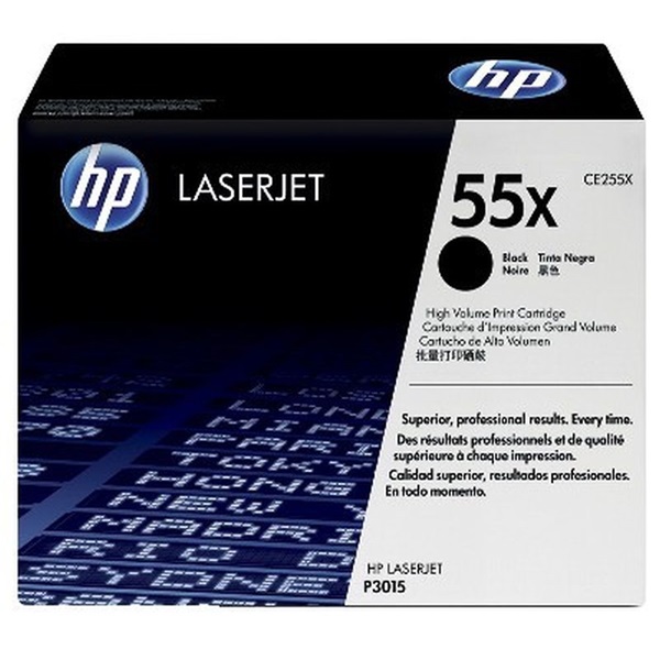 HP CE255X fekete toner (55X) HP CE255X fekete toner (55X)