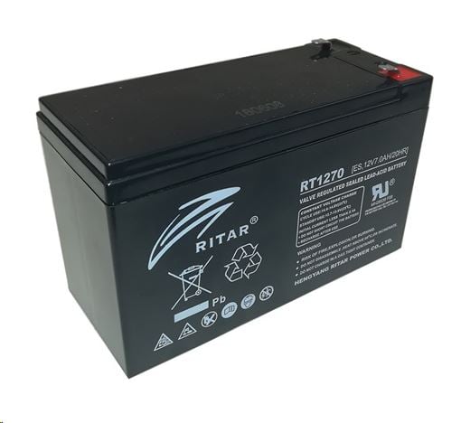 Ritar RT1270ES-F1 12V 7Ah zárt ólomakkumulátor