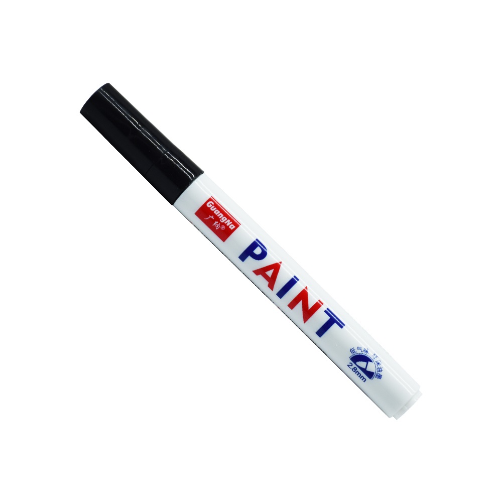King Garl Lakkmarker 2-3mm, kerek fekete (205352)