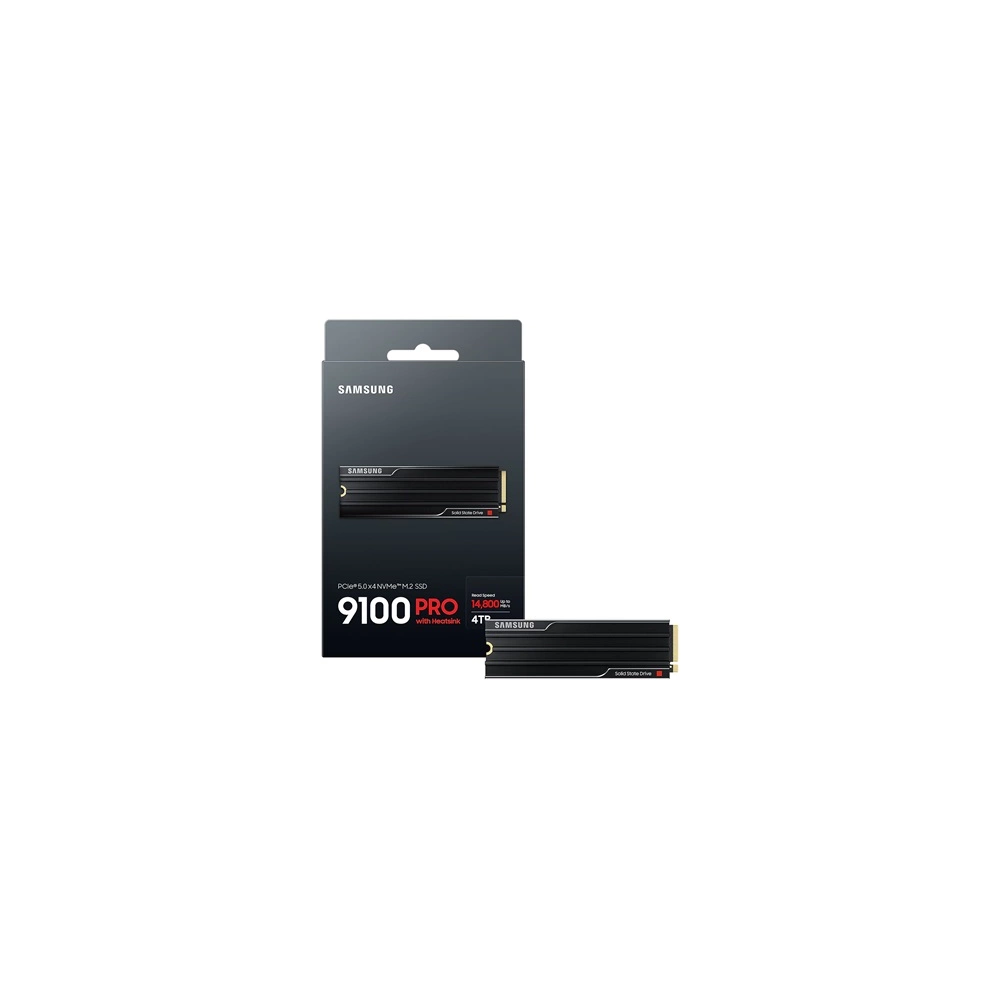 SAMSUNG 9100 PRO Heatsink NVMe M.2 4TB PCIe 5.0 SSD
