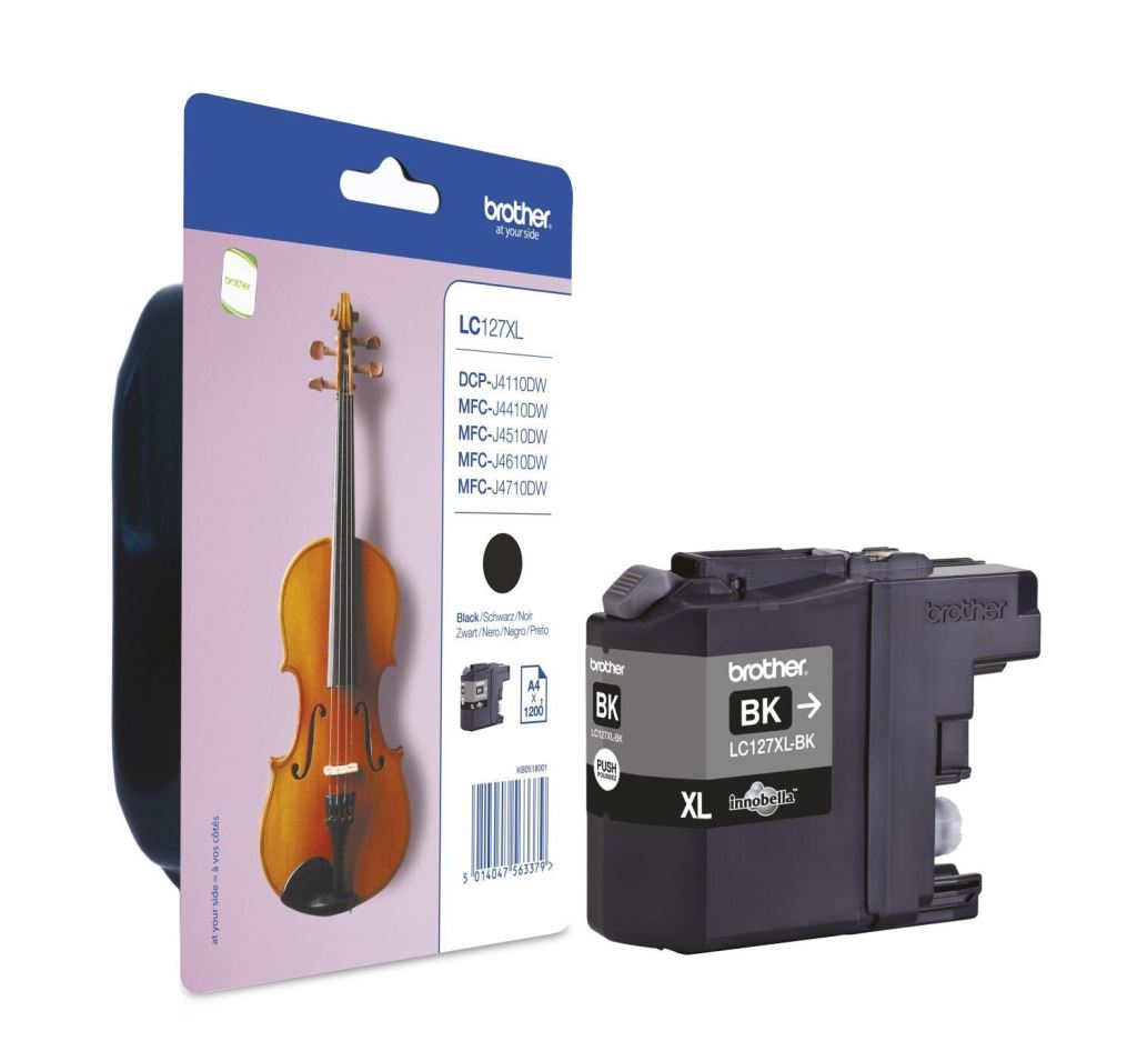 Brother LC127XLBK fekete tintapatron