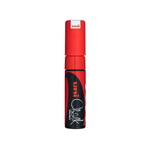 Uni Chalk PWE-8K piros folyékony kréta Uni Chalk PWE-8K piros folyékony kréta