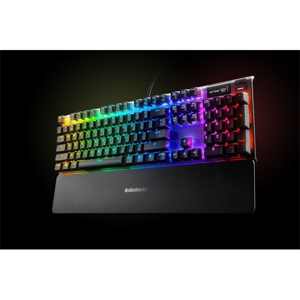 Steelseries Apex 7 SteelSeries QX2 Mechanical RGB Blue Switch UK billentyűzet (64778)