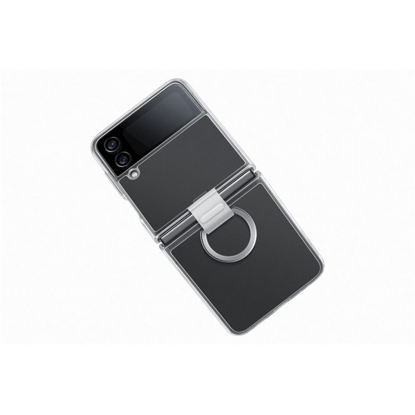 Samsung Galaxy Z Flip4 átlátszó tok gyűrűvel (EF-OF721CTEGWW)
