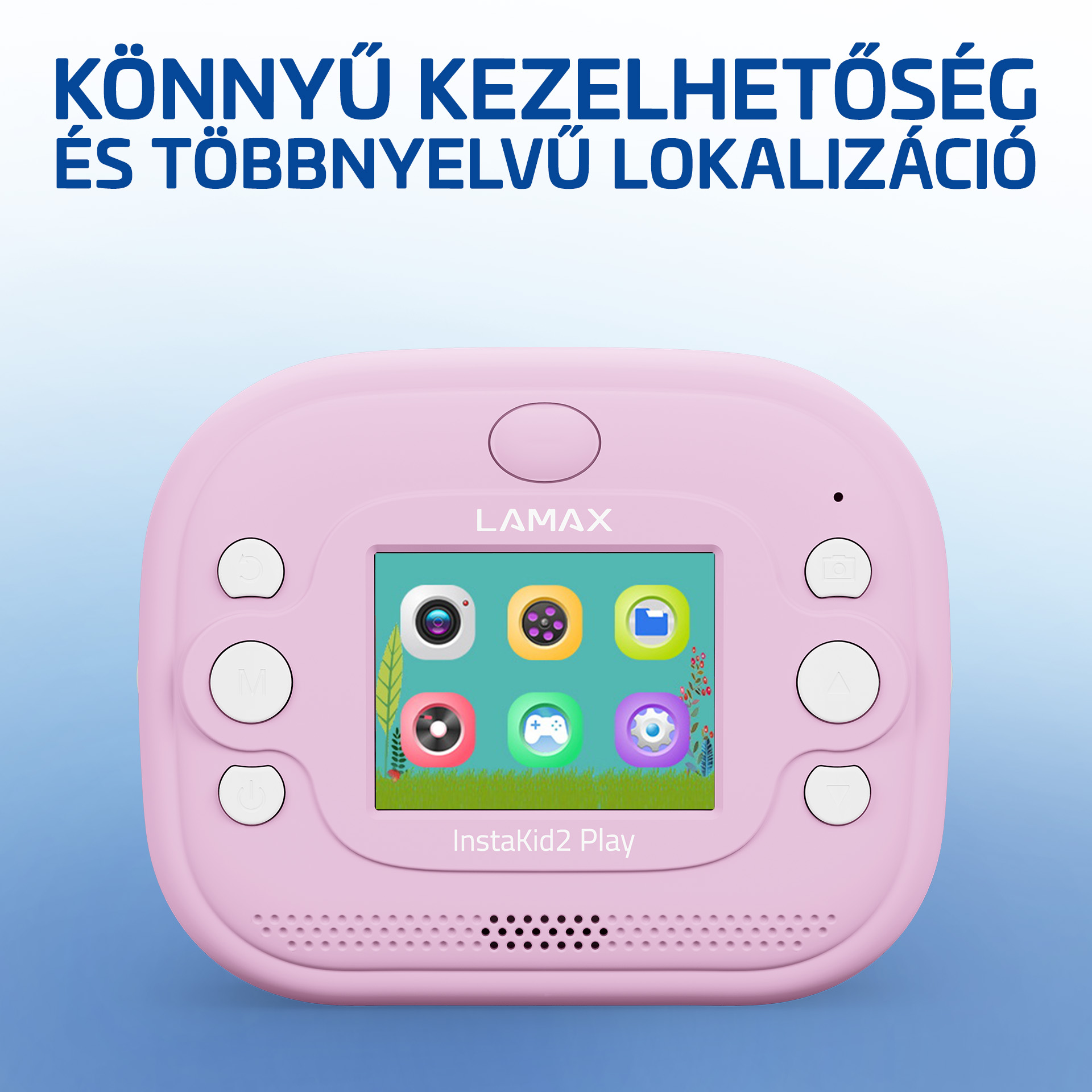 LAMAX InstaKid2 Play Rózsaszín