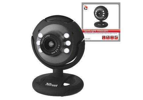 Trust 16428 Spotlight Webcam Pro - fekete