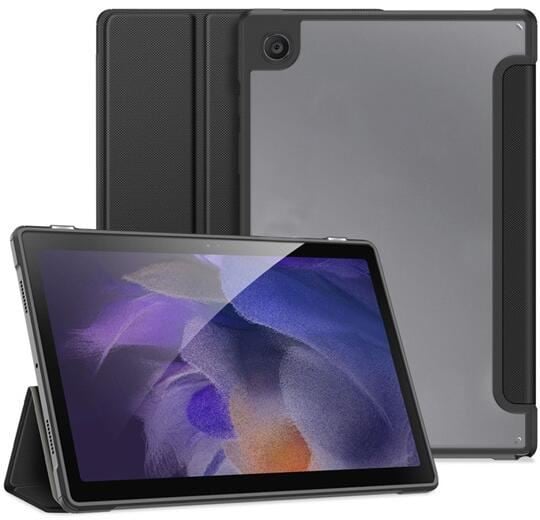 Dux Ducis Toby Samsung Galaxy Tab A8 10.5 bőr hatású tablet tok fekete (GP-122735) Dux Ducis Toby Samsung Galaxy Tab A8 10.5 bőr hatású tablet tok fekete (GP-122735)