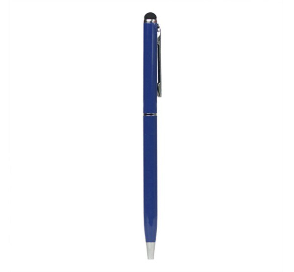 Érintőképernyő ceruza 2in1 (toll, kapacitív érintőceruza, 13cm) SÖTÉTKÉK Érintőképernyő ceruza 2in1 (toll, kapacitív érintőceruza, 13cm) SÖTÉTKÉK