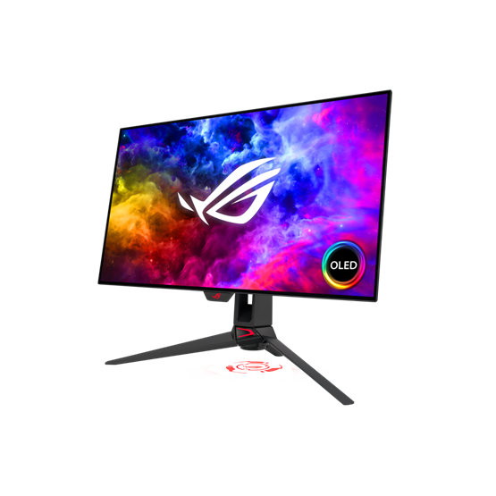 Mon Asus 26.5" ROG Swift PG27AQDM monitor - OLED - Bontott, Sérült termék