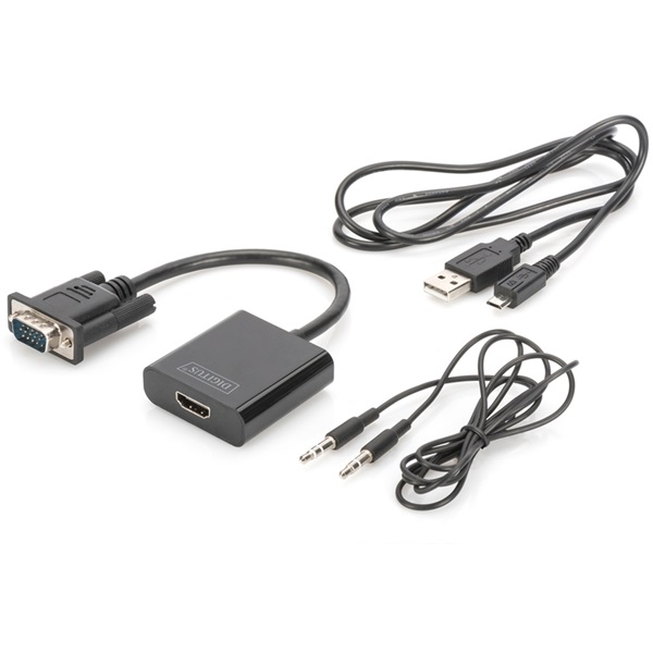 Digitus VGA --> HDMI adapter (DA-70473)