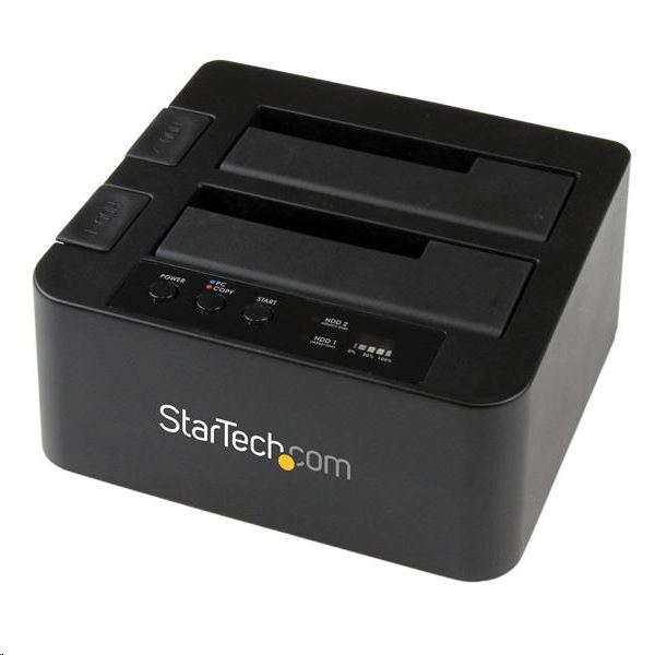 StarTech.com 2x2.5"-3.5" HDD Duplikátor Dokkoló (SDOCK2U33RE) StarTech.com 2x2.5"-3.5" HDD Duplikátor Dokkoló (SDOCK2U33RE)