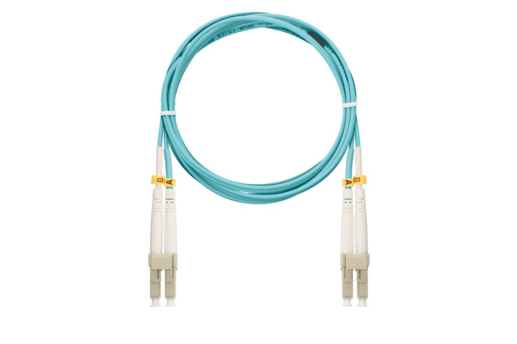 Nikomax LC-LC MM 50/125 OM3 duplex optikai patch kábel 3m kék (NMF-PC2M3C2-LCU-LCU-003)