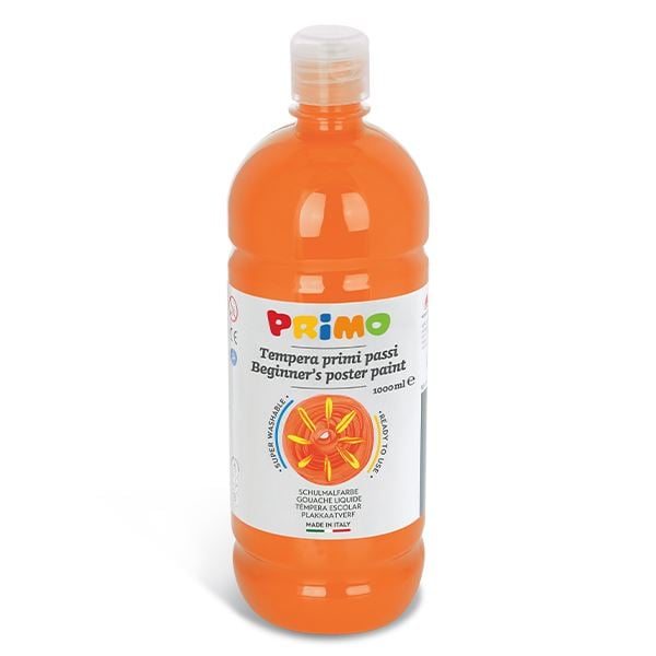 Primo 250 tempera 1000ml narancssárga (204BR1000250)