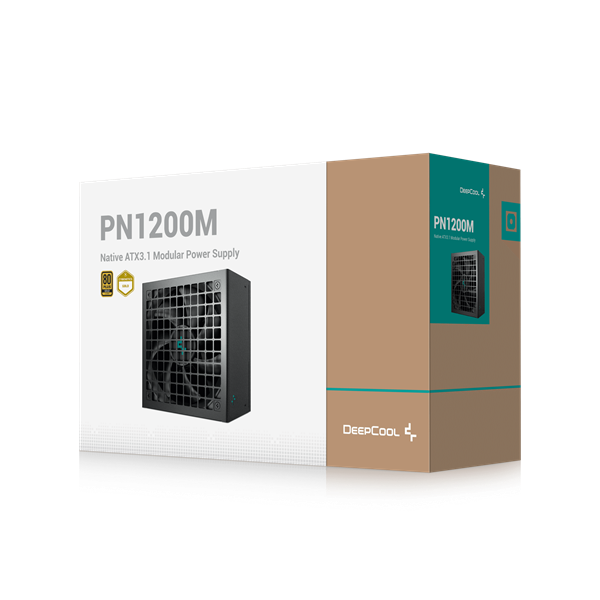 DeepCool 1200W - PN1200-M 80 Plus Gold  Aktív PFC Full moduláris Tápegység 