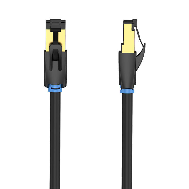 Category 8 SFTP Network Cable Vention IKABF 1m Black Category 8 SFTP Network Cable Vention IKABF 1m Black