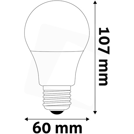 Avide ABG27CW-8W-AP LED GLOBE IZZÓ A60 8W E27 CW 6400K Avide ABG27CW-8W-AP LED GLOBE IZZÓ A60 8W E27 CW 6400K