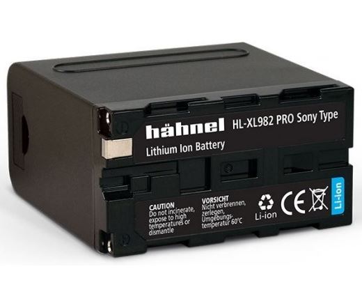 Hahnel HL-XL982 Pro akkumulátor Sony NP-F960/F970, 6900mAh Hahnel HL-XL982 Pro akkumulátor Sony NP-F960/F970, 6900mAh