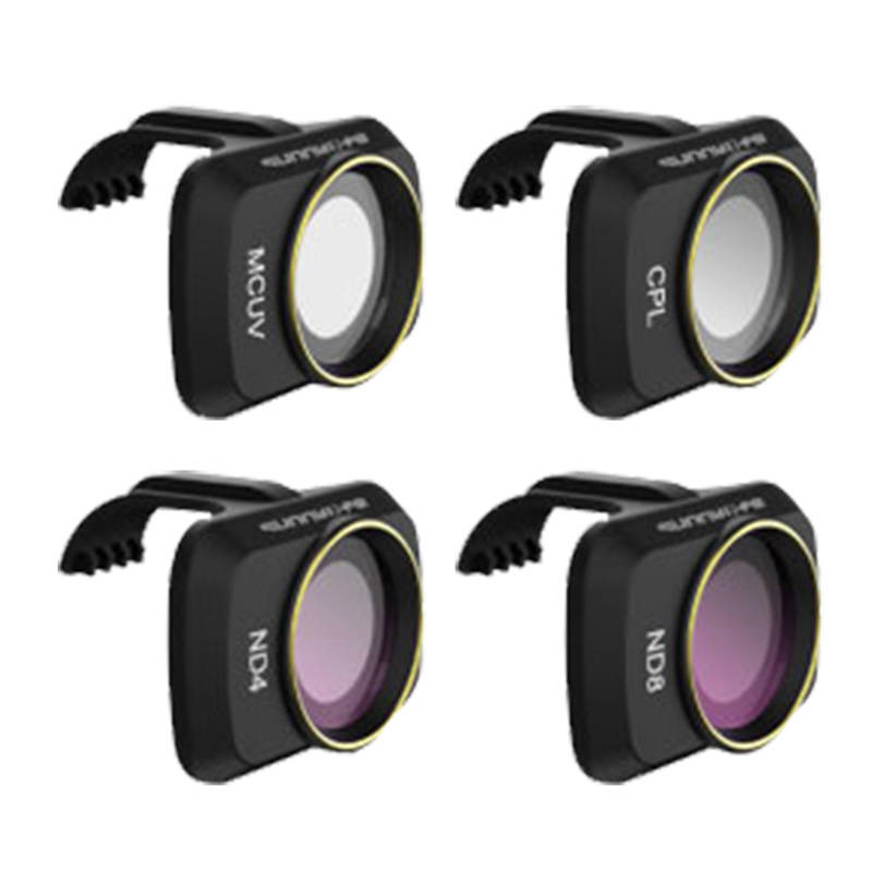 Set of 4 filters CPL ND 4/8 UV Sunnylife for DJI Mini 2 (MM-FI9257) Set of 4 filters CPL ND 4/8 UV Sunnylife for DJI Mini 2 (MM-FI9257)